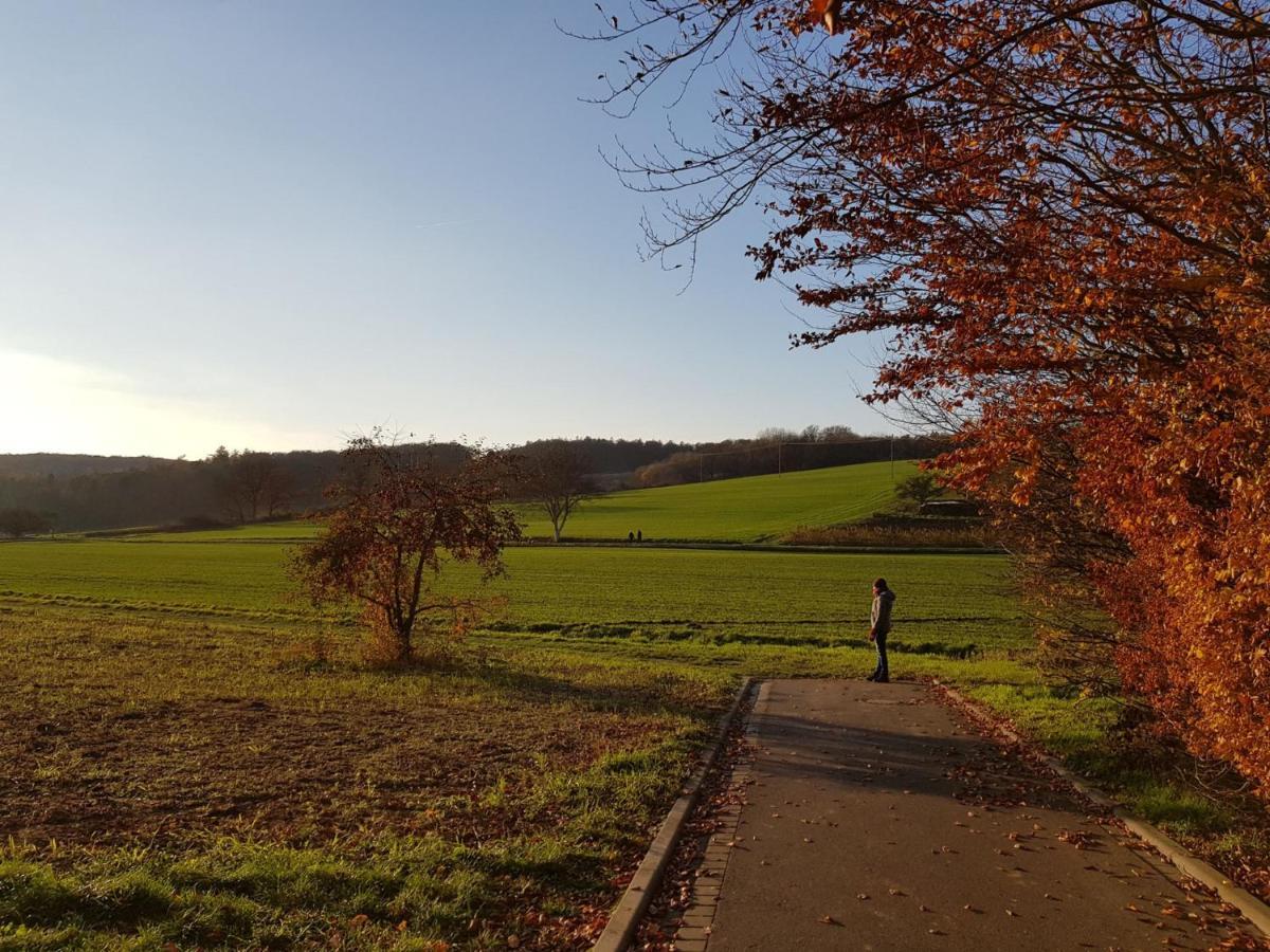 Gemuetliche Ferienwohnung Am Ortsrand Kreuzwertheim Esterno foto